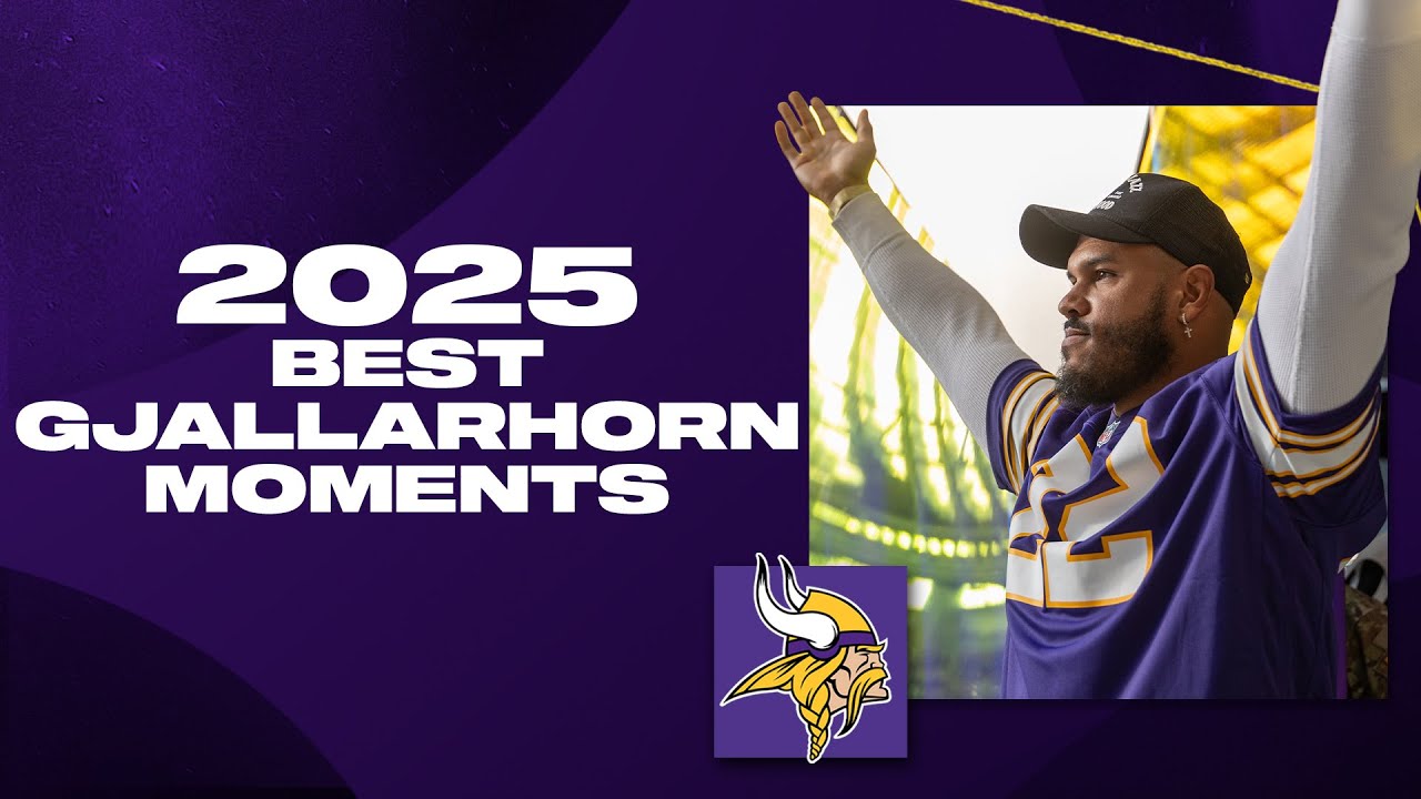 Every Gjallarhorn Moment from 2025 NFL Season | Minnesota Vikings