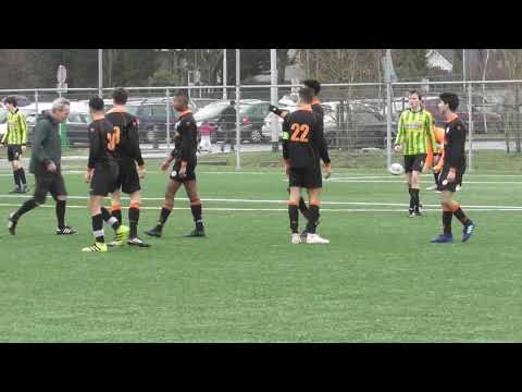 16.3.'19 Graaf W II JO16-1 - VV De Meern JO16-1 3-4 Doelpunt Jahmal, afgekeurd, buitenspel