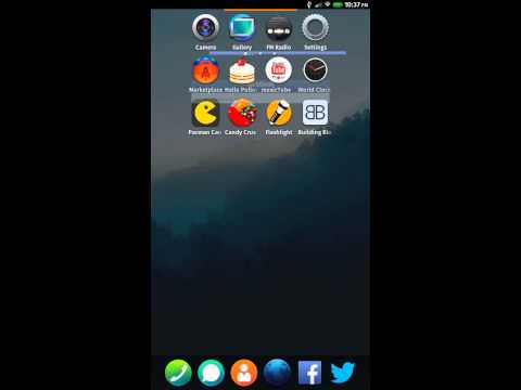 Firefox OS on Xperia Ray