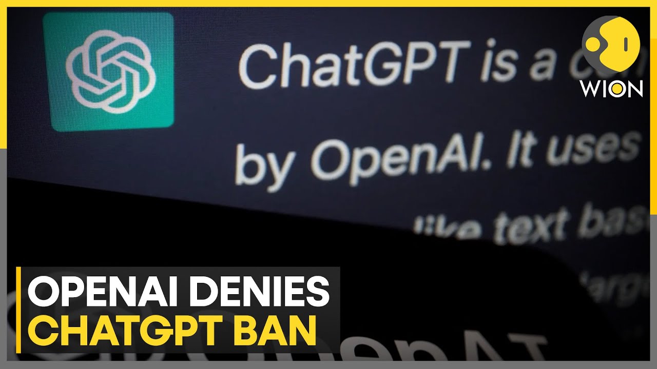 OpenAI Denies ChatGPT Ban on Legal or Medical Advice | WION