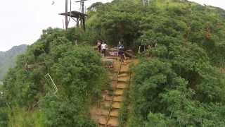 preview picture of video 'Koko Head Stairs (Birds eye view)'