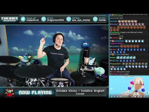 The8BitDrummer // Gojimaji-P - Ochame Kinou (Hololive English cover)