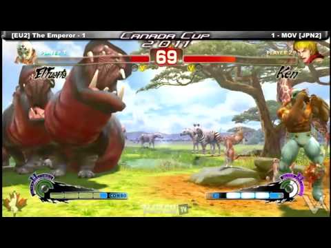 Canada Cup Gaming 2011 SSF4AE International 5v5 Europe2 vs Japan2