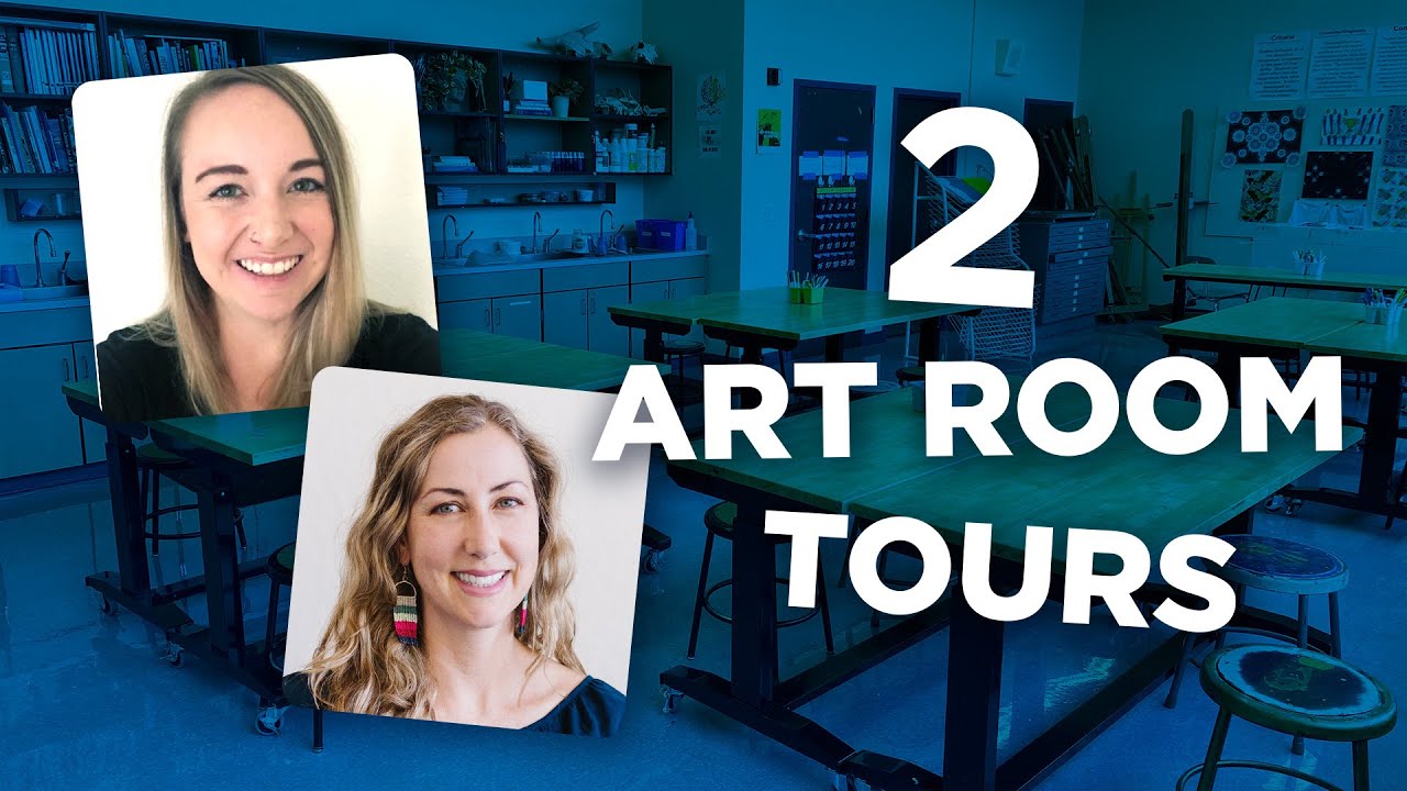 2 High School Studio Art Classroom Tours on the West Coast