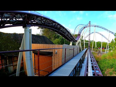 Ride to Happiness 4K Front Seat POV - Plopsaland De Panne
