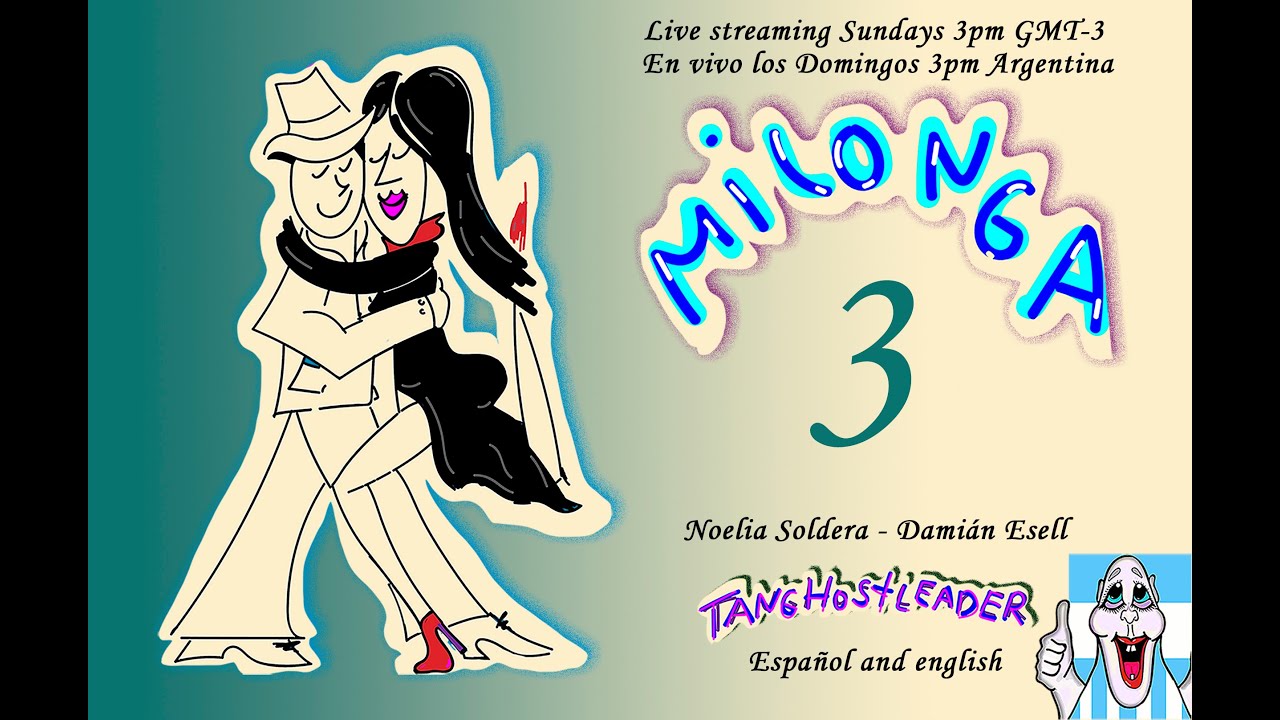 Clase de Milonga, capítulo 3 - La clase de Tango en casa - Damián Esell y Noelia Soldera