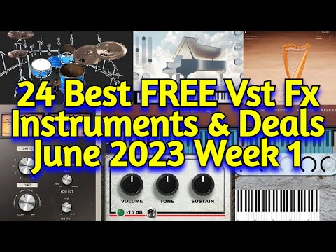 24 Best New FREE VST Plugins, Vst Instruments, Sample Packs & Best Plugin Deals - June 2023 Week 1