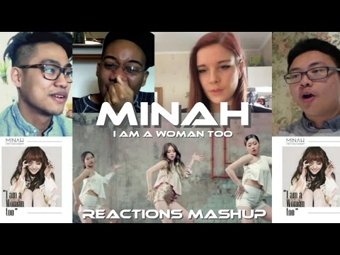 MINAH  I Am A Woman Too REACTIONS