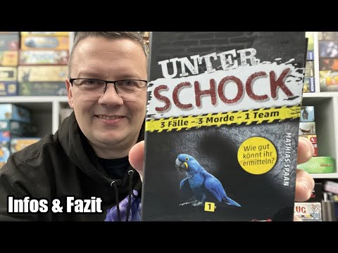 Unter Schock (Moses Verlag) - 3 richtig gute Krimispiele mit Spielzeit 20 Minuten! - ab 14 Jahren