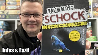 Unter Schock (Moses Verlag) - 3 richtig gute Krimispiele mit Spielzeit 20 Minuten! - ab 14 Jahren