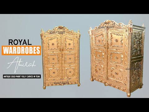 Aarsun wooden almirah - traditional furniture