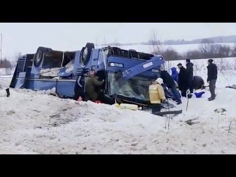 Bus accident kills children