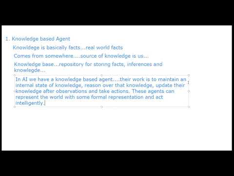 Knowledge representation