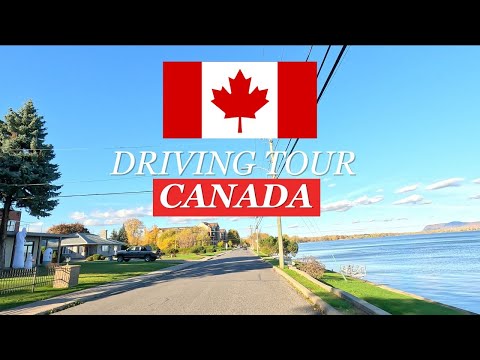 4K Driving in Canada  🇨🇦 - City of Chambly