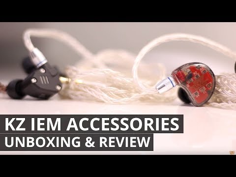 NEW KZ IEM accessories REVIEW - NEW type of Cable and Carry Box