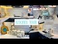 എന്റെ അടുക്കള!!! 🥰🤍    || Kitchen Tour Malayalam #modularkitchen #kitchentour #interiordes