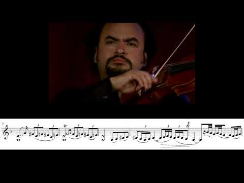 Transcripción de Pajarillo, violin solo