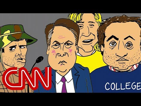 Drawn by Jake Tapper: The Kavanaugh hearing