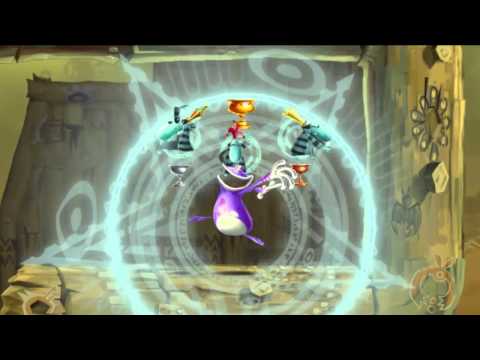Rayman Legends 100% WalkThrough World 5 Olympus Maximus Part 1