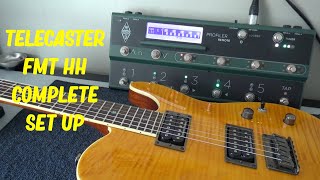 Video thumbnail for 2015 Fender Telecaster Custom FMT HH Special Edition Complete Set Up and Many  set up Tips for you! by Cesar All Guitar