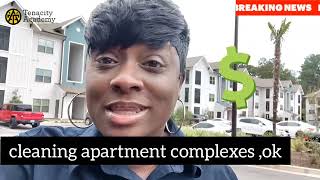 MY BLUEPRINT TO WINING CONTRACTS CLEANING APARTMENTS