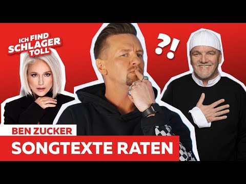 BEN ZUCKER erkennt DIESEN HIT nicht? 🤭 | Songtexte raten | Stars & Stories