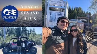 Star Princess Alaska Cruise Day 2 & 3 | ATV Adventure in Ketchikan + Sea Day Fun!