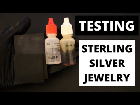 How To Test Your Sterling Silver Jewelry | Acid Method