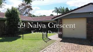 59 Nalya Crescent, KARANA DOWNS, QLD 4306