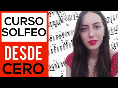 HOW TO READ SHEET MUSIC FROM SCRATCH | SOLFEGE COURSE FOR BEGINNERS - Lesson 1