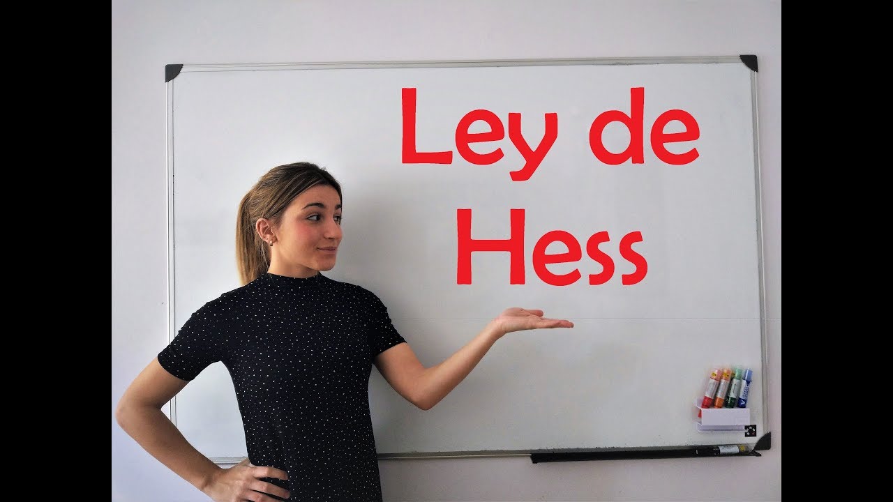 Cálculo de AHr por la LEY de HESS