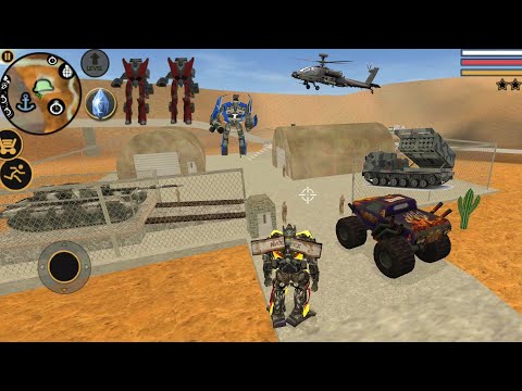 Vegas Crime Simulator (Transformer With Monster Truck) Transformer Machine - Android Gameplay HD