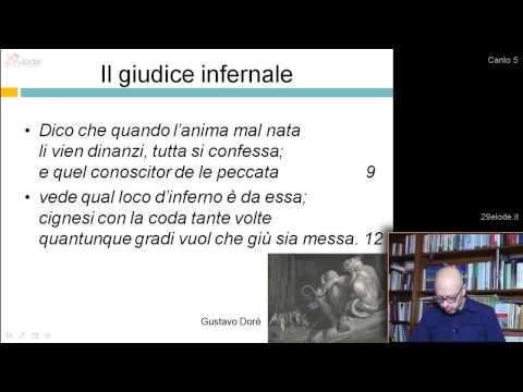 Il giudice infernale - La divina commedia, videolezioni - 29elode