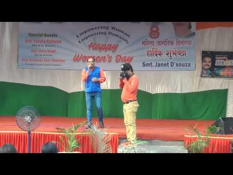 RJ Aditya Jha RJ Aditya Jha Celebrating Womens Day In Mumbai