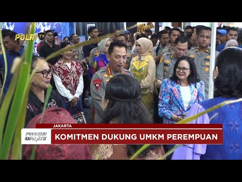PRESISI UPDATE : KAPOLRI DAN KETUM BHAYANGKARI MENINJAU UMKM LOKAL DI KBN 2025 27/07/2025 (19.30)