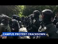 College protests crackdown