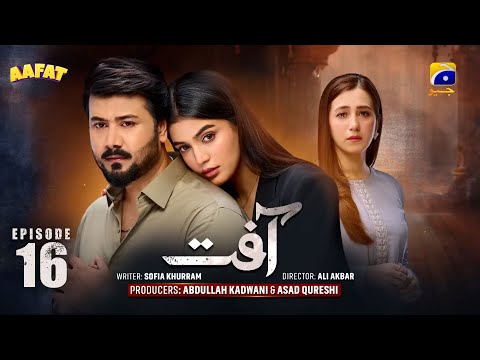 Aafat Episode 16 |Ali Abbas, Laiba Khan, HibbaAziz |#drama #revenge   #trending #new #viral #action