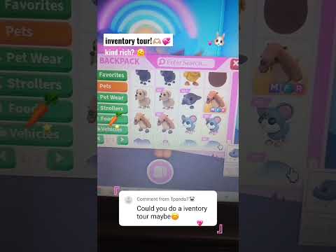 #adoptme inventory tour!! 🐣💖