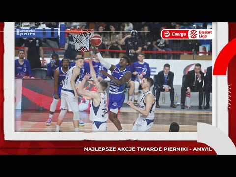 Twarde Pierniki 🆚 Anwil - najlepsze akcje 🔥 #EnergaBasketLiga #PLKPL