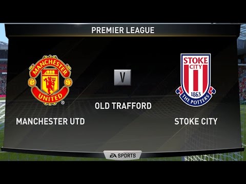 FIFA 17 PC Gameplay - Man United vs Stoke City Full Match [FIFA 17/2017 PC Max Settings 60FPS]