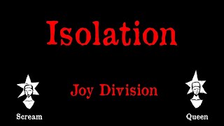 Joy Division - Isolation - karaoke