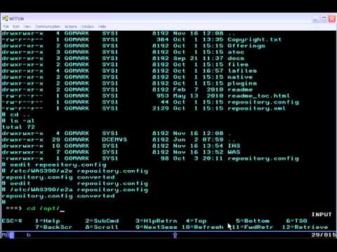 WAS V8 Beta for z/OS, Demo 8 -  Installing from a (composite) local repository