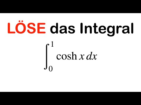 Hyperbolische Funktion integrieren | Grundregeln