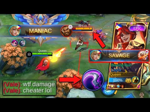 LAYLA NEW BUILD TO GET A SAVAGE! | Top 1 Global Layla