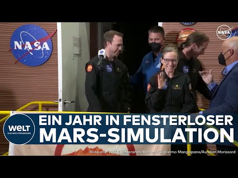 Video Thumbnail: NASA: Vorbereitungen auf bemannte Mars-Mission! Forscher beenden einjährige Mars-Simulation