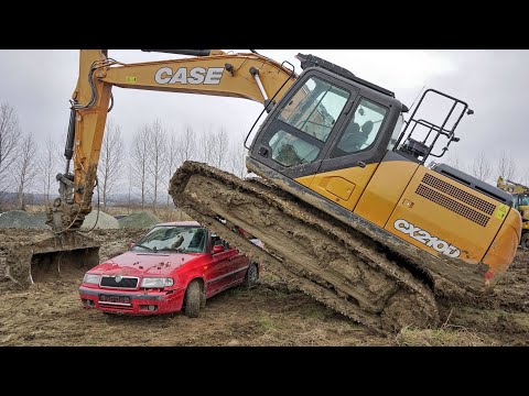 Offroad koparkami. Terenwizja na budowie :)