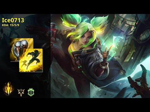 Zeri PENTAKILL | Ice0713 EUW Challenger 13.13