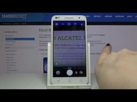 How to Enable Gridlines in ALCATEL U5 HD – Configure Camera Settings