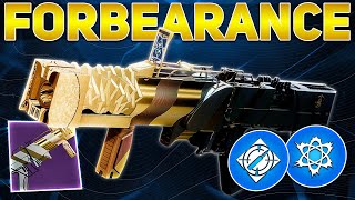 Is The Brave Forbearance Worth Farming (Forbearance GOD ROLL) | Destiny 2 Into the Light