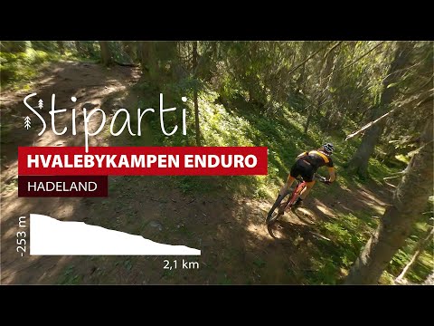 Stisykling på Hadeland | Morsom flytsti ned Hvalebykampen Enduro, en av Hadelands råeste sti å sykle